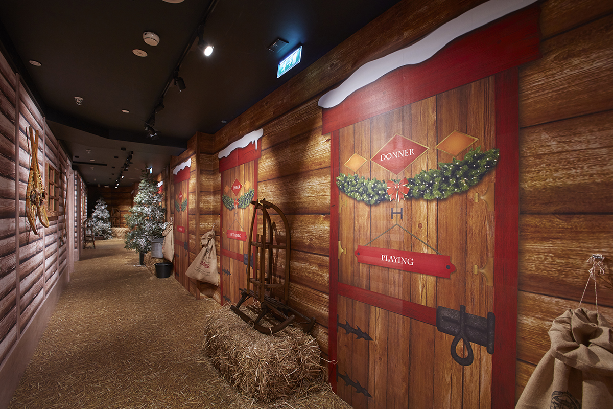 Harrods Christmas Grotto Design Christmas Retail Designs JUSTSO