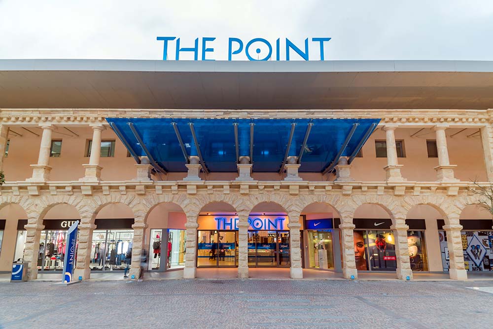 Retail Interior Rebrand The Point Shopping Mall Malta JUSTSO