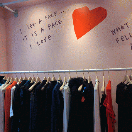 Maje x Greta Bellamacina x Women for Women International pop-up t